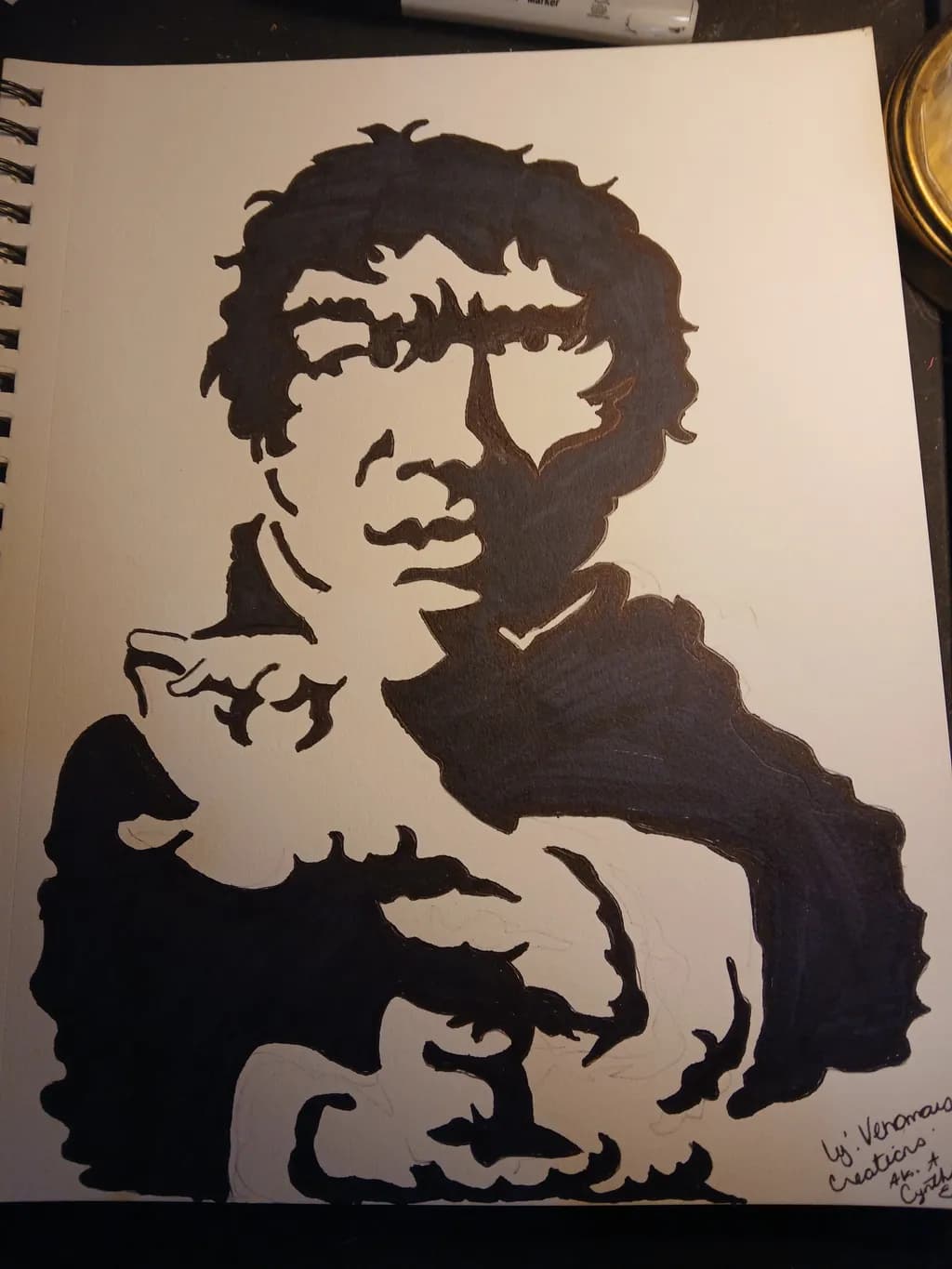 Bold Portrait Silhouette