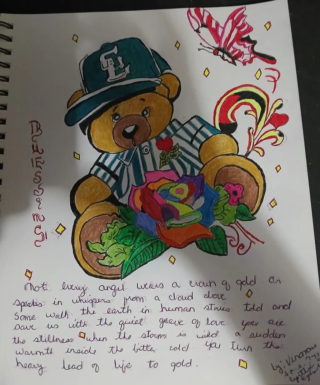 Teddy’s Blooming Heart