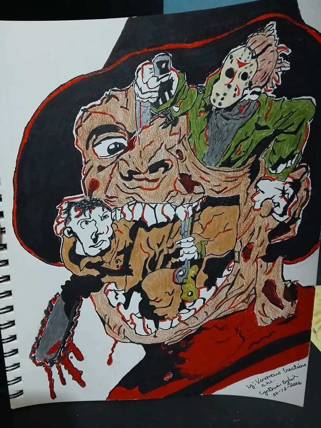 Chainsaw Mask Horror