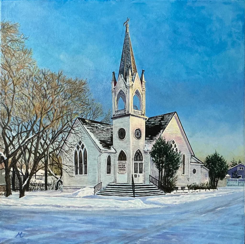 Winter Chapel Light