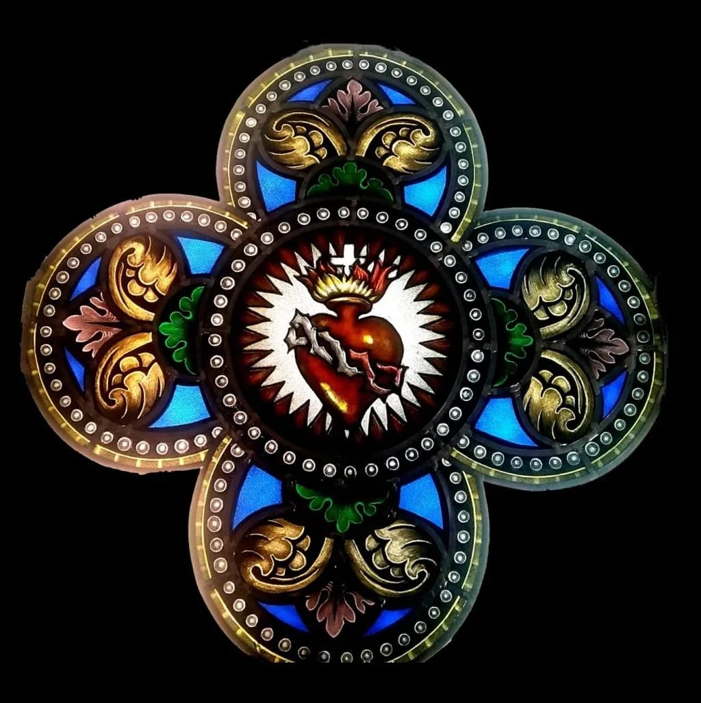 Sacred Heart Medallion