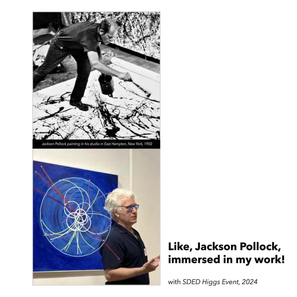 Like Jackson Pollock