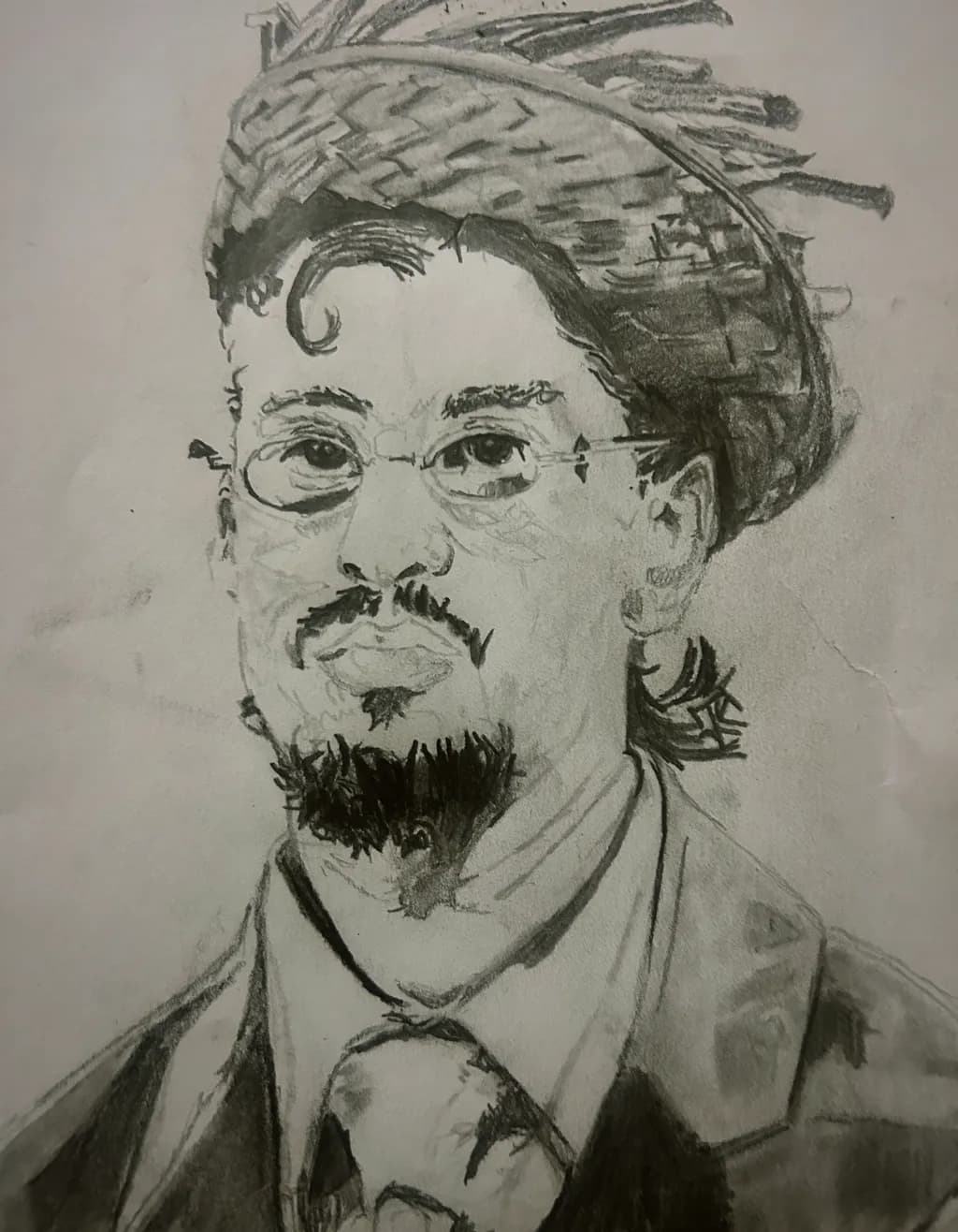Crosshatched Gentleman