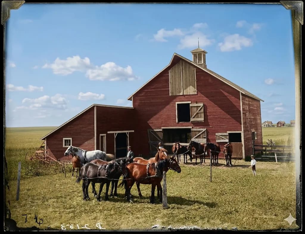 Barnyard Gathering