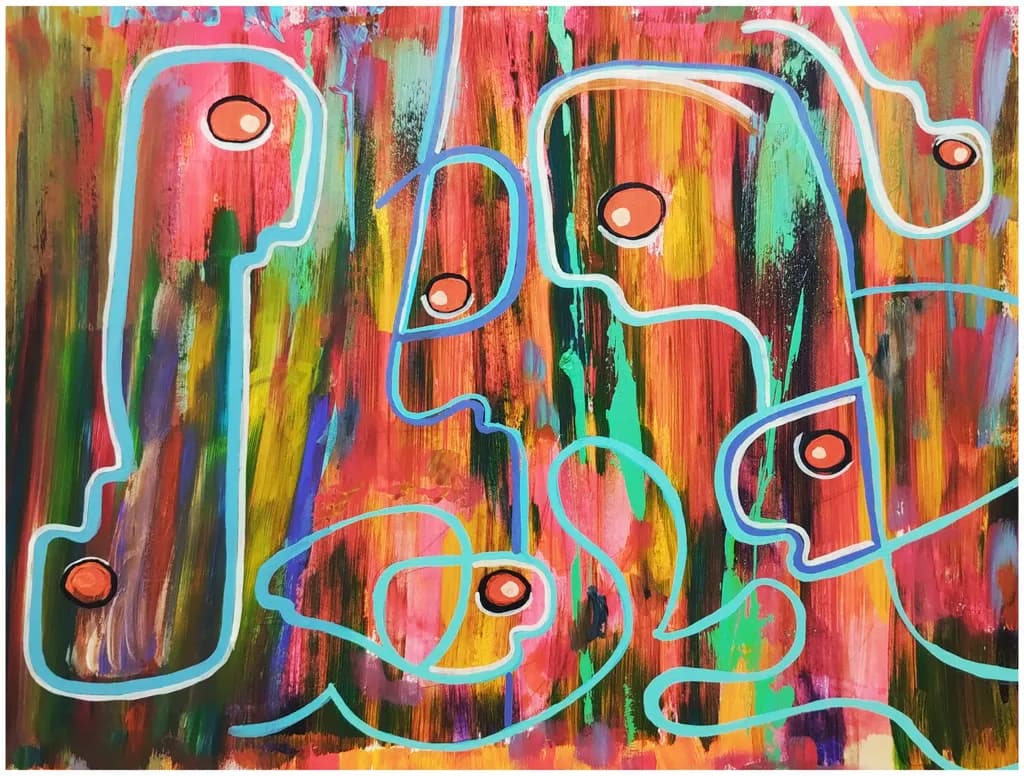 Colorbound Faces