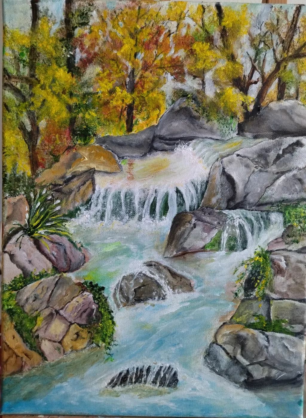Autumn Cascade
