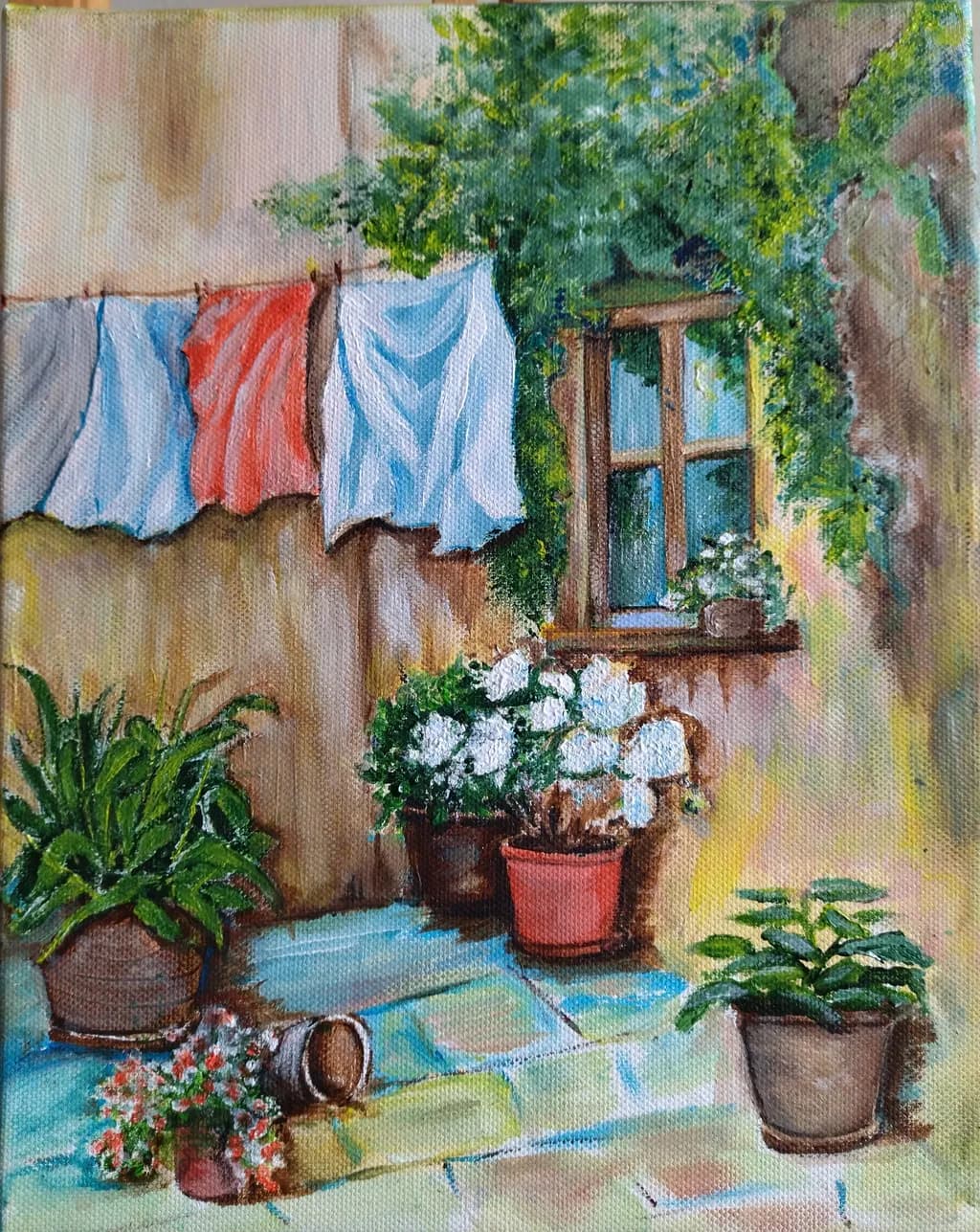 Courtyard Laundry