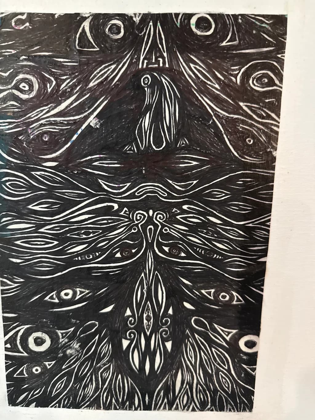 Eyes Within Patterns