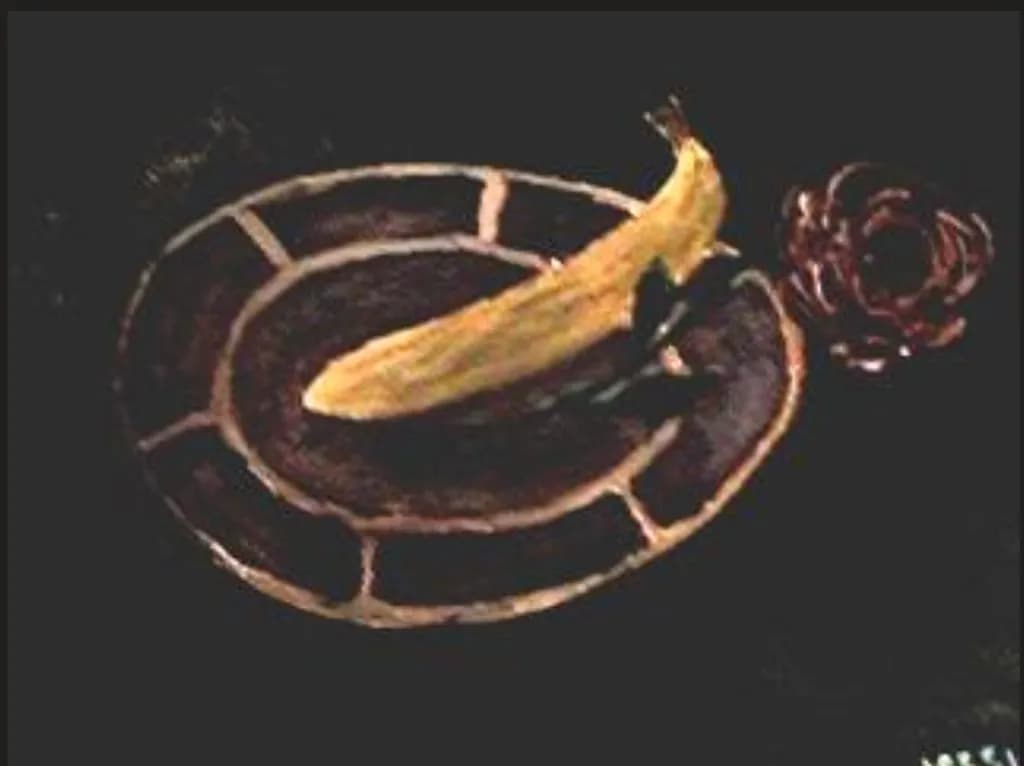Banana on Plate