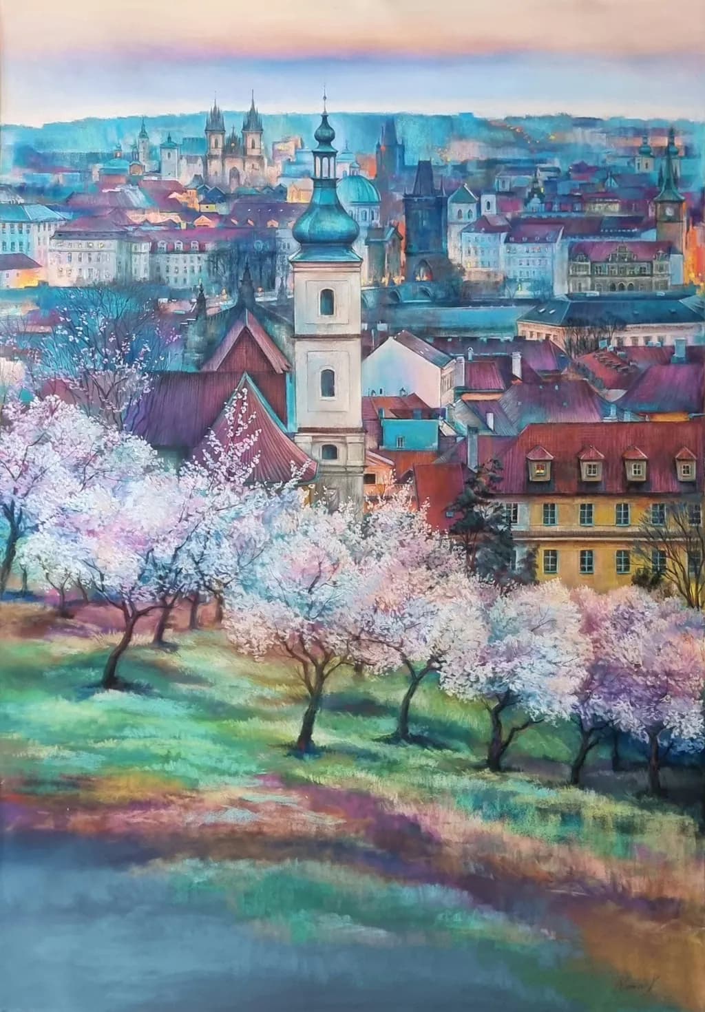 Cityscape in Bloom