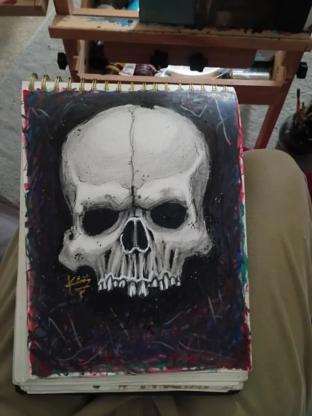 Skull in Shadow
