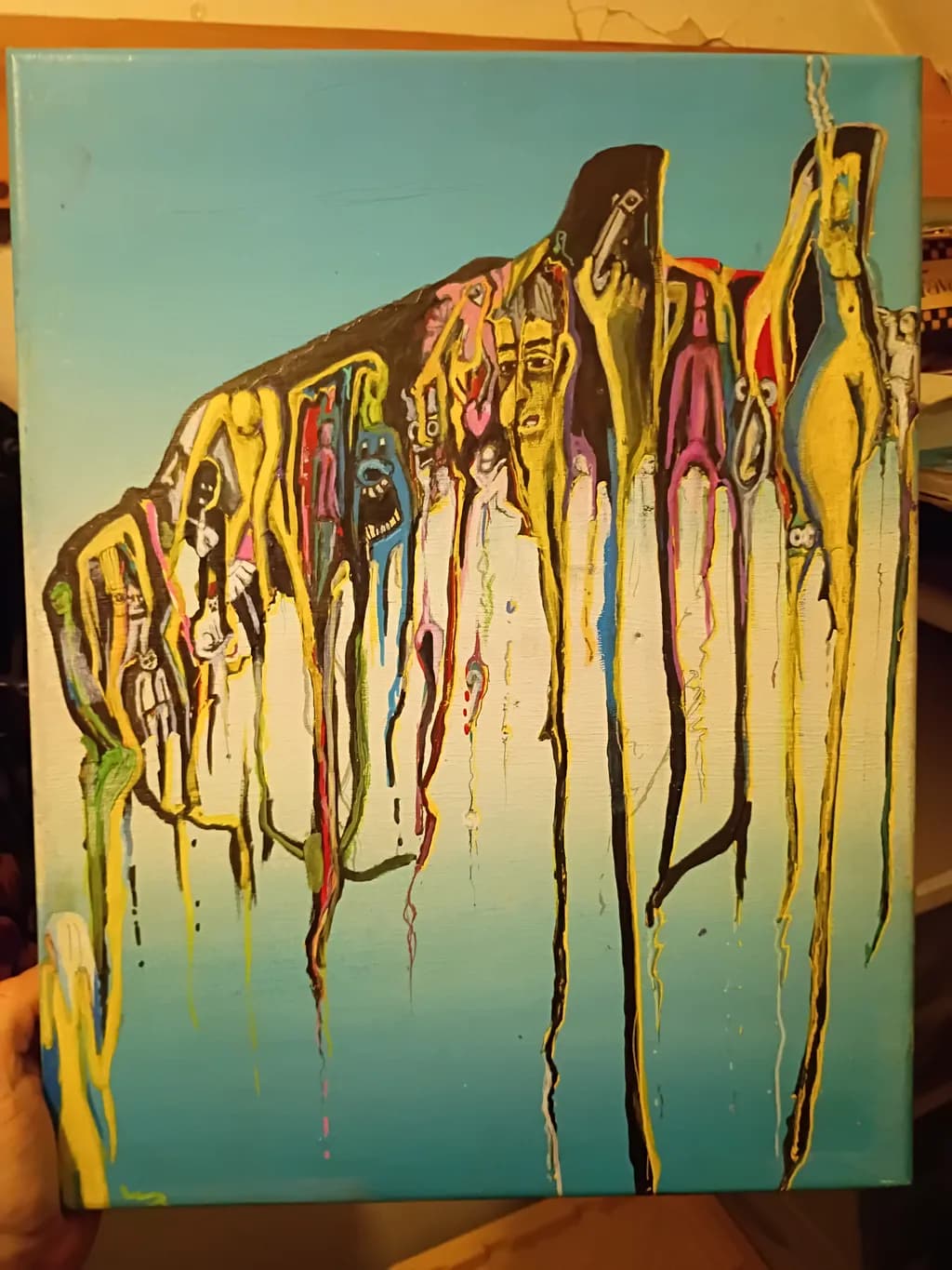 Dripping Figures Cascade