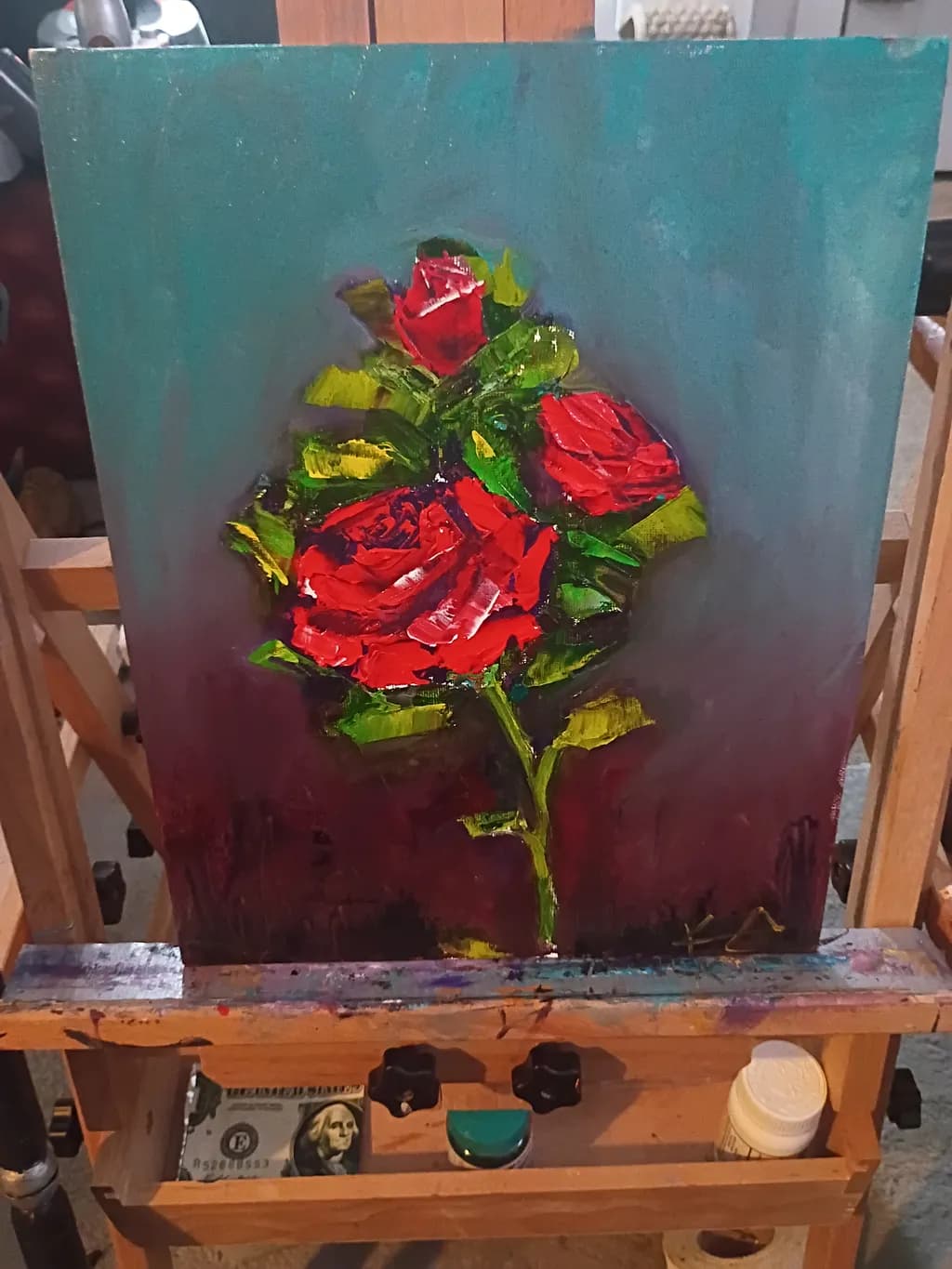 Bold Red Rose