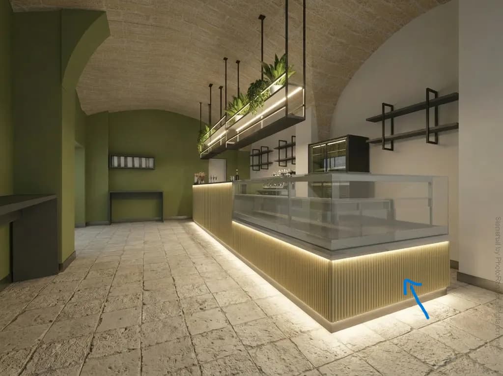Modern Green Bar