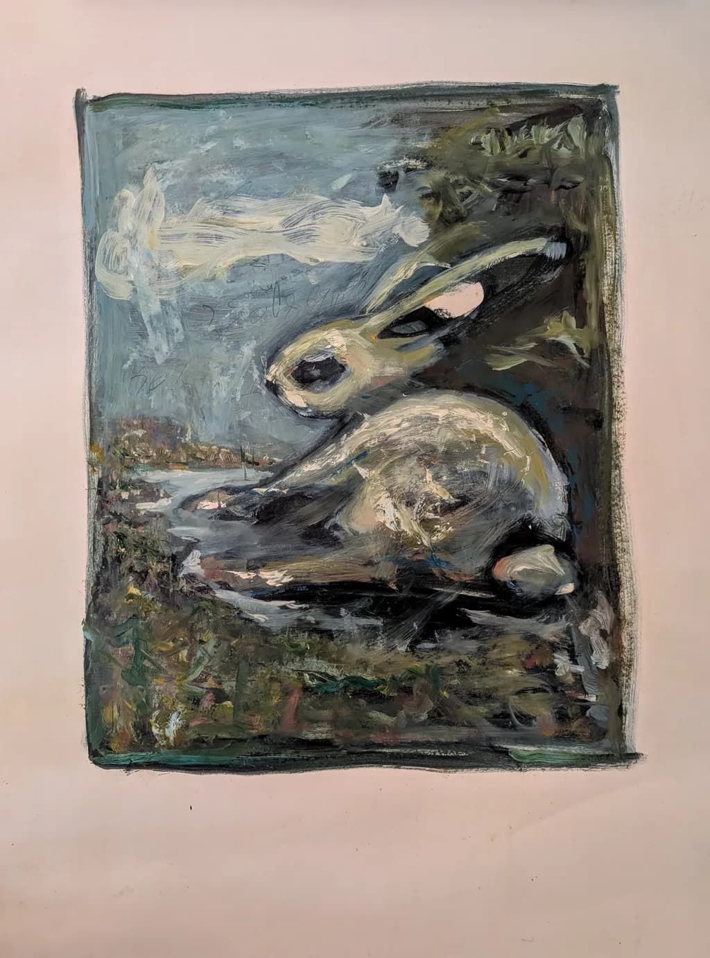 Blurred Hare