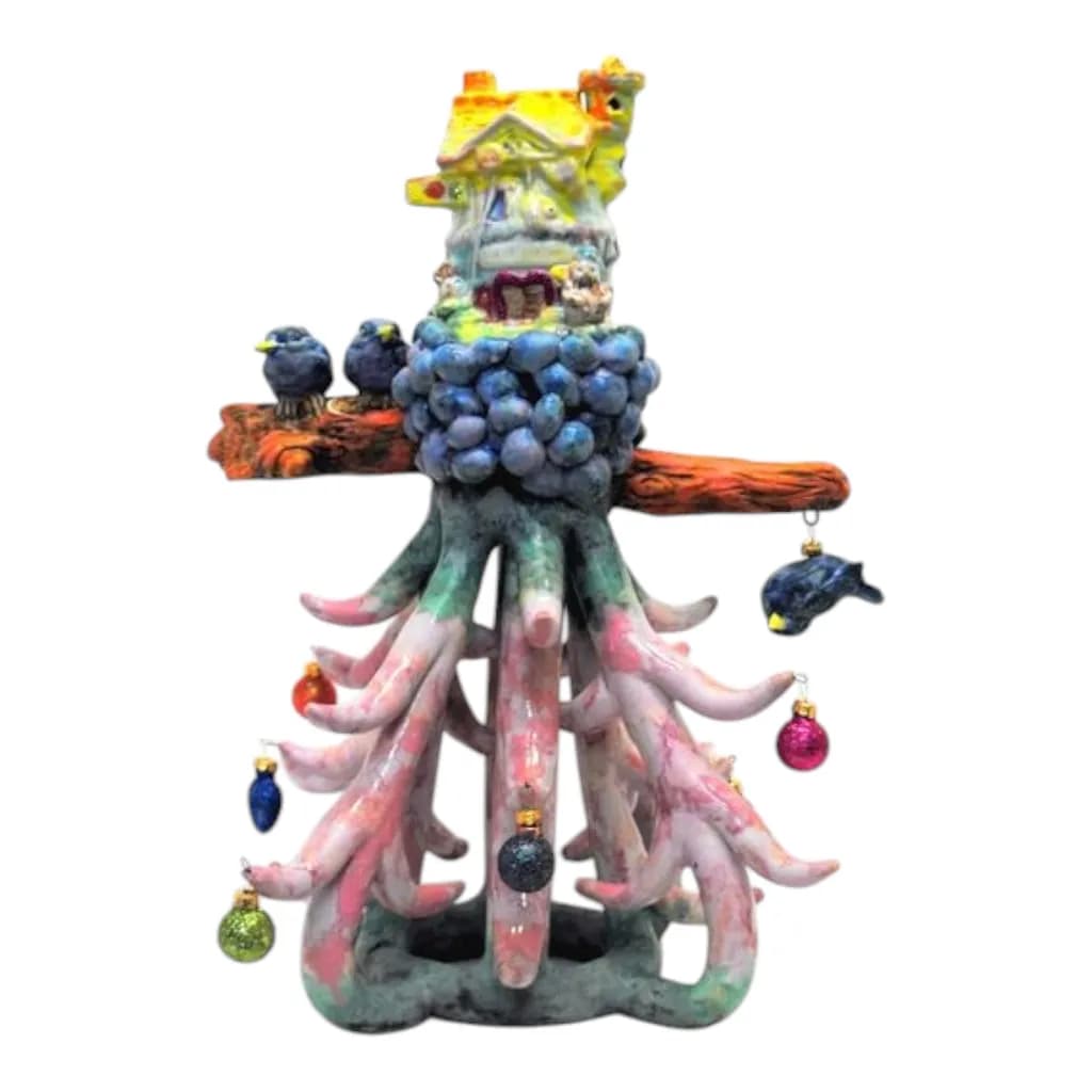 Octopus Treehouse Ornament
