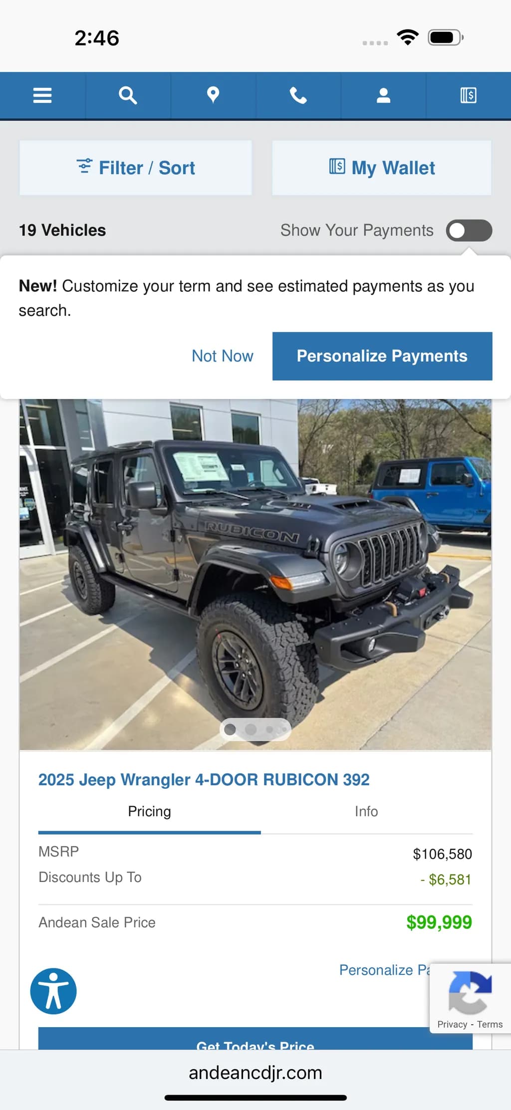 2025 Jeep Wrangler Rubicon 392