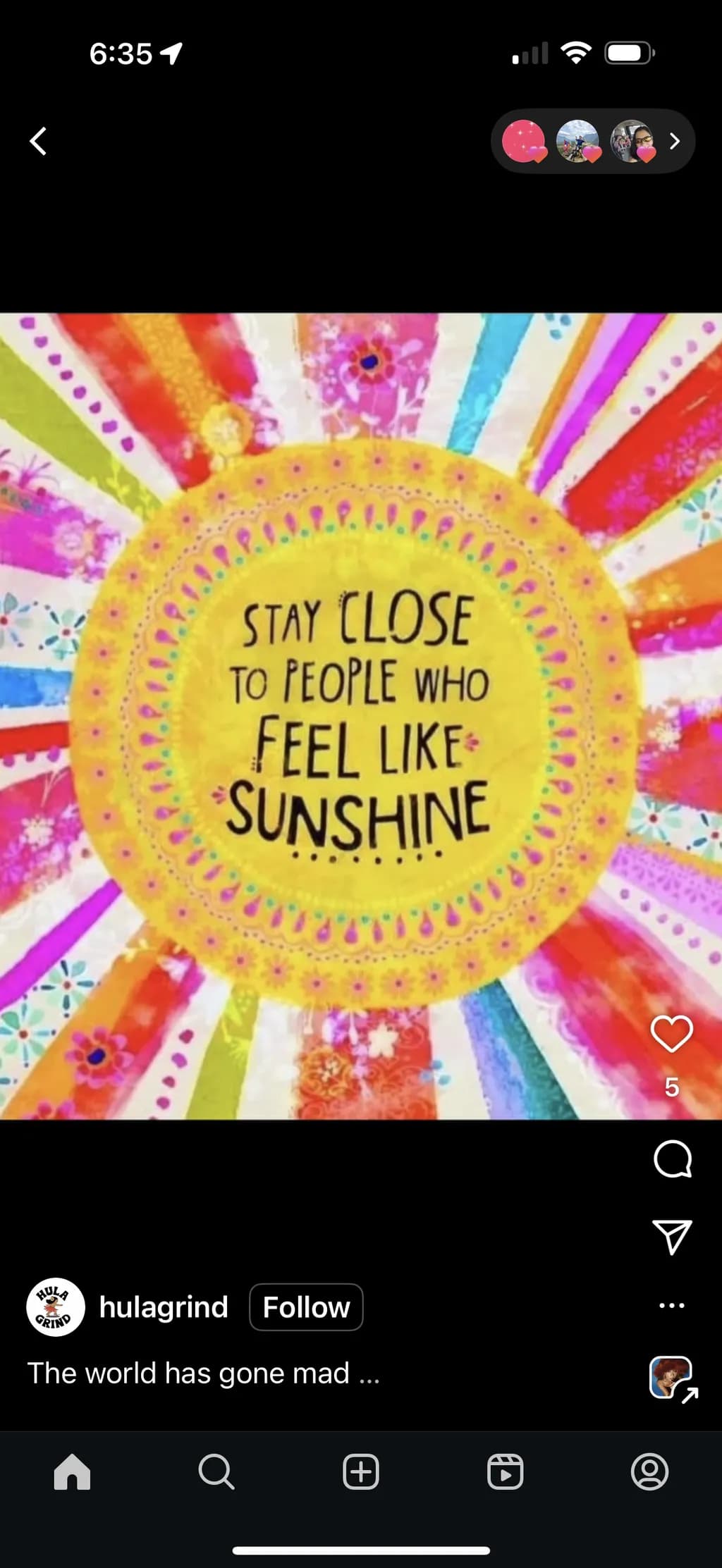 Stay Close to Sunshine