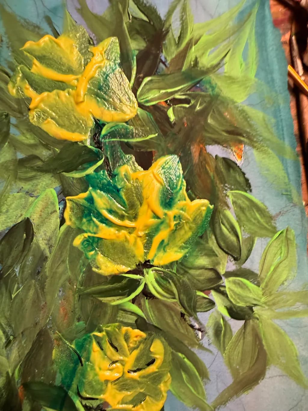 Golden Blooms