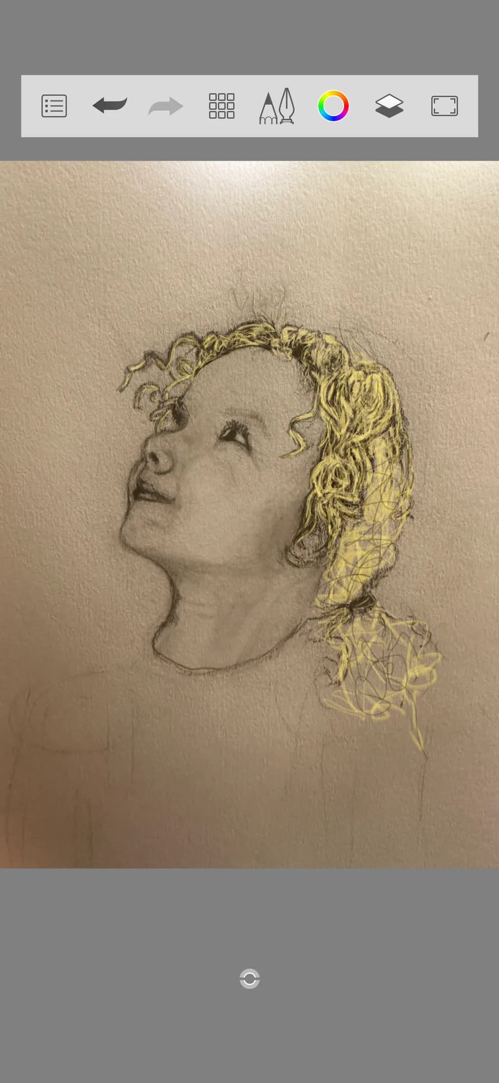 Curly Gaze
