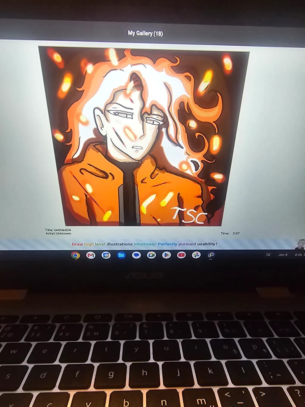 Flamebound Portrait