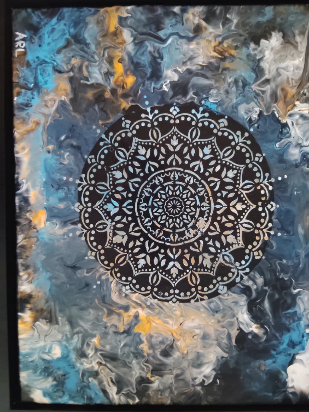 Swirling Mandala Burst