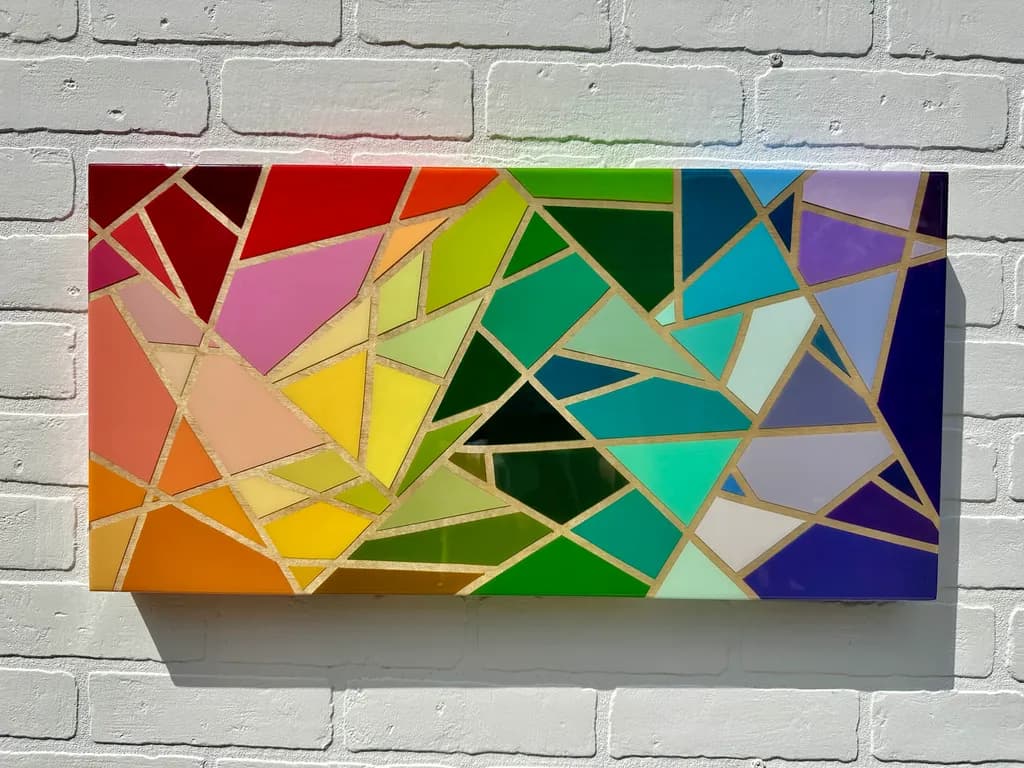 Color Spectrum Mosaic