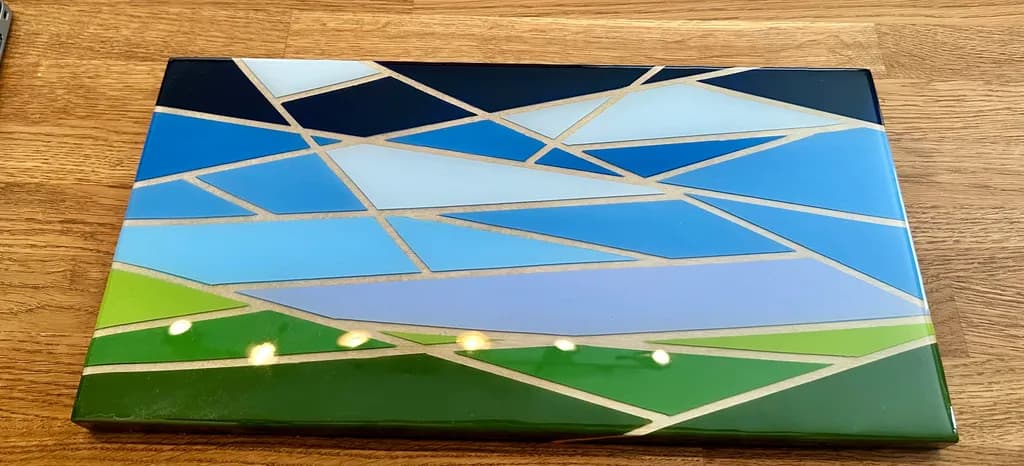Abstract Landscape Panel