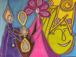 Abstract Celebration