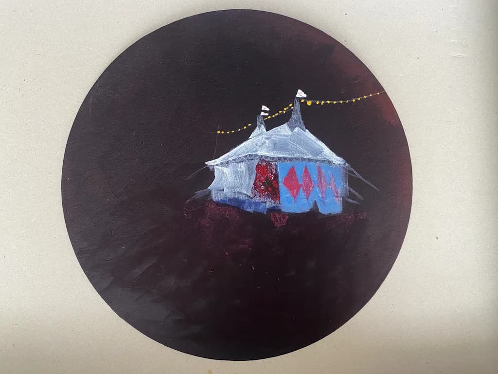 Circus Tent Round