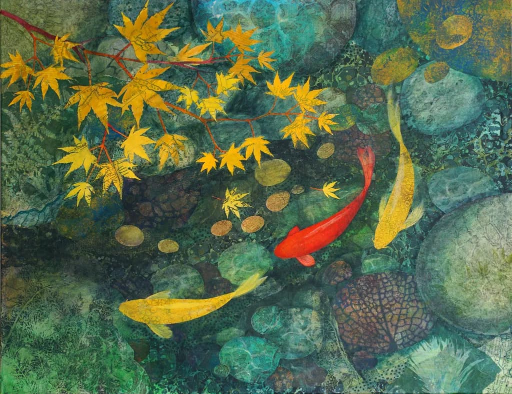 Autumn Koi Swim