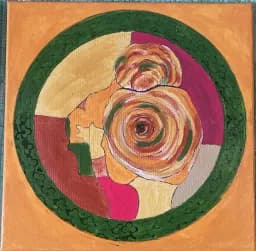 Segmented Rose Circle