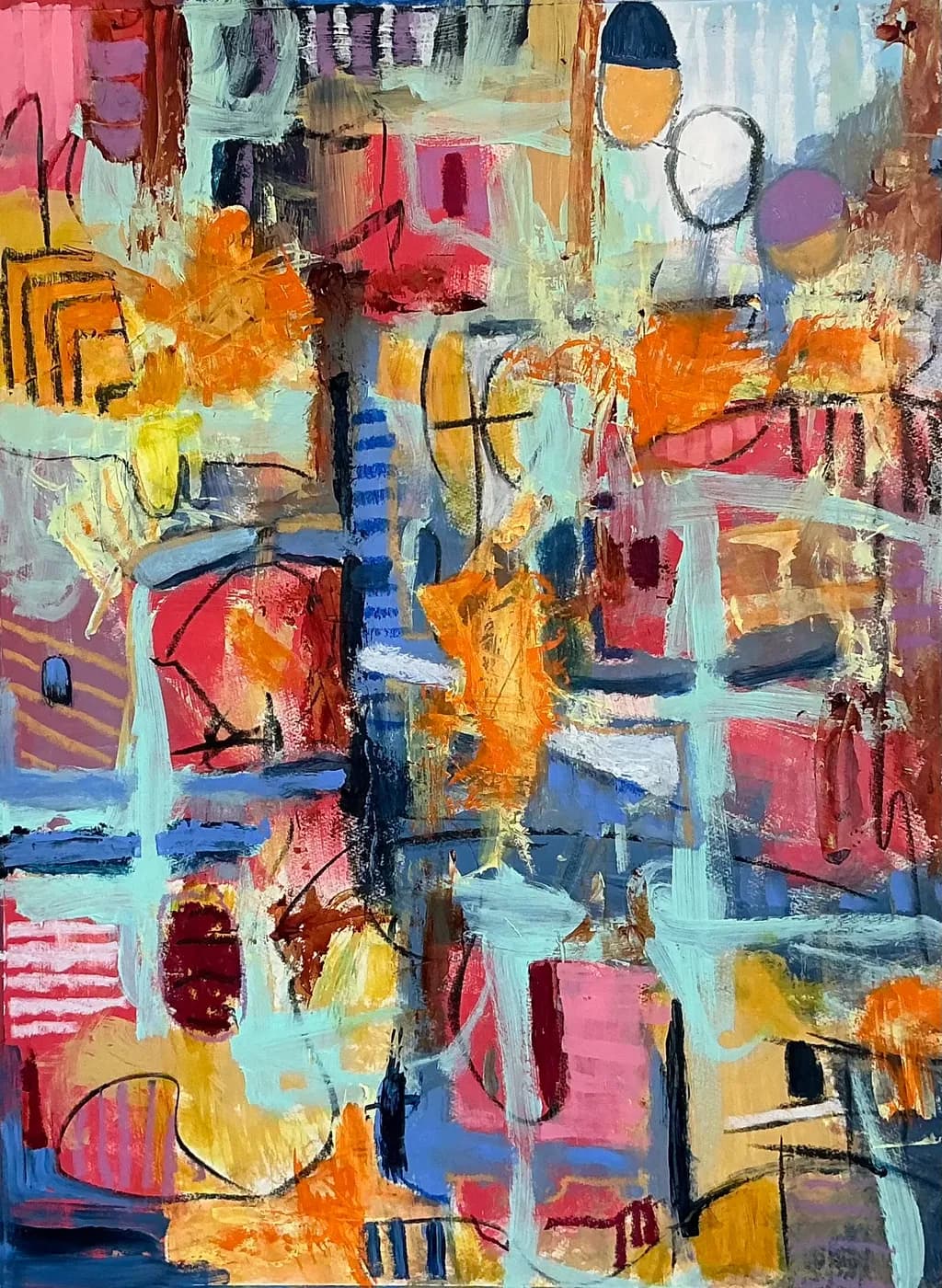 Abstract Cityscape