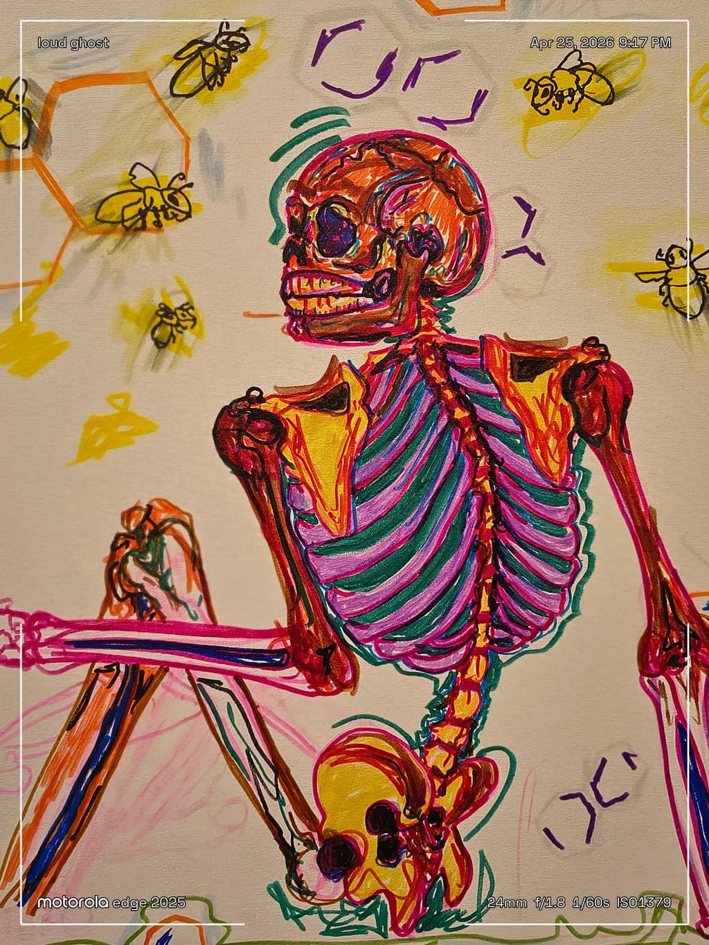 Loud Ghost Skeleton