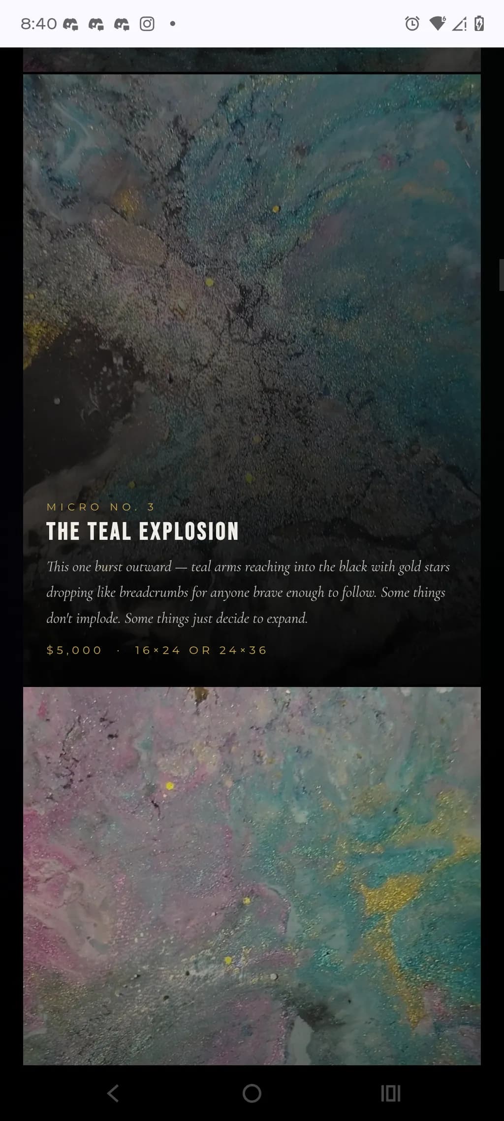 The Teal Explosion