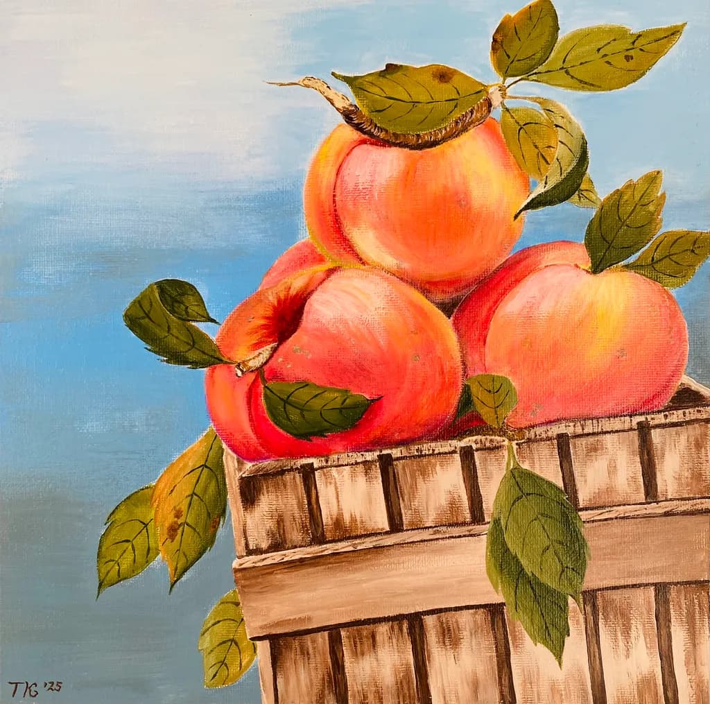 Basket of Peaches