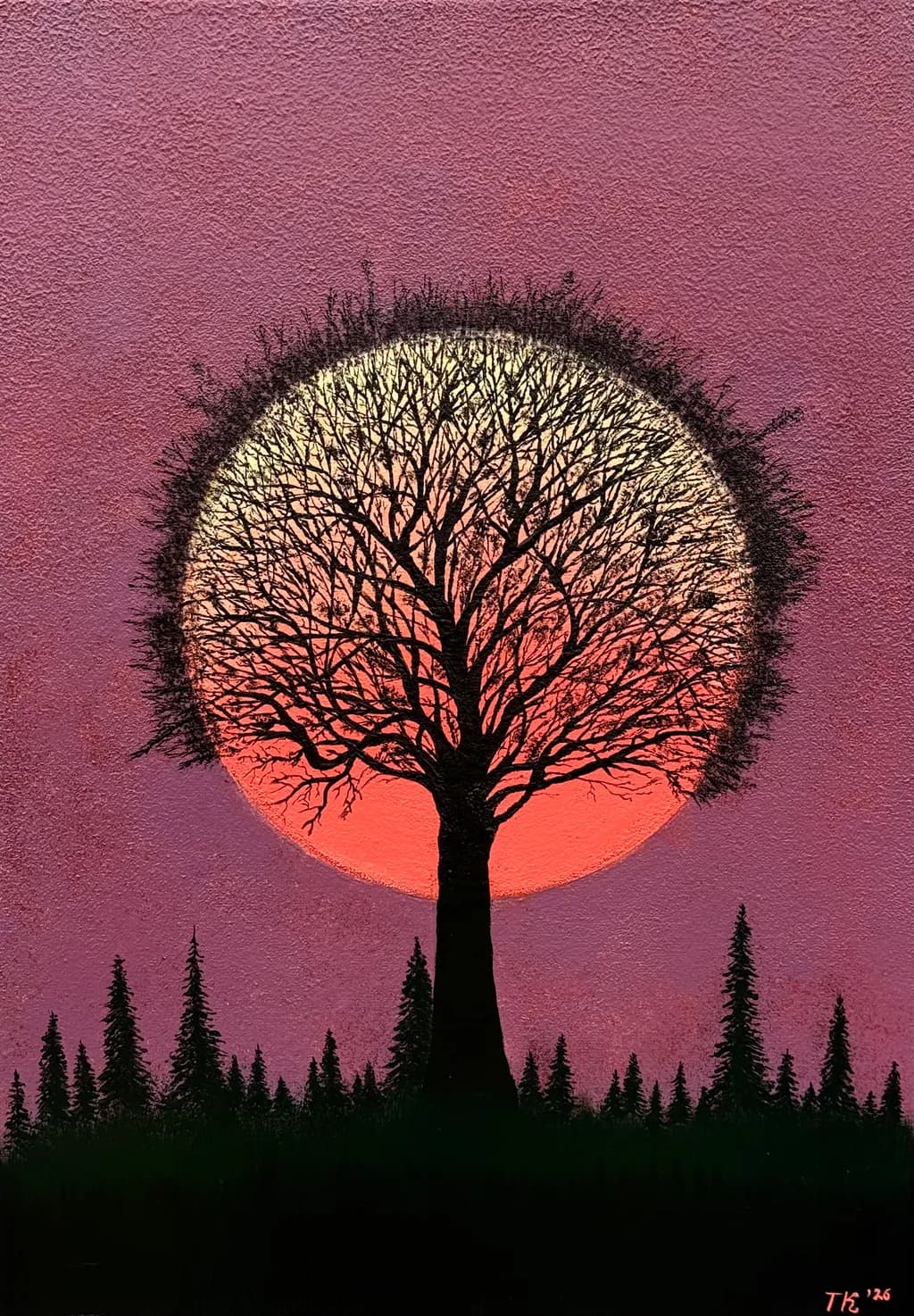 The Tree That Holds the Sunset