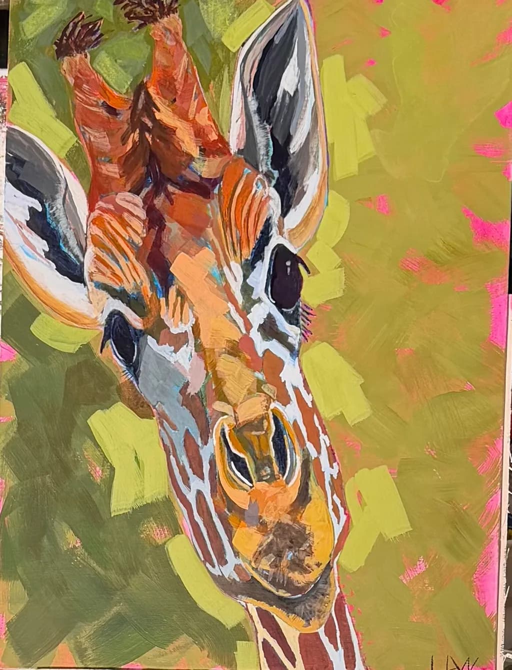 Giraffe Glance