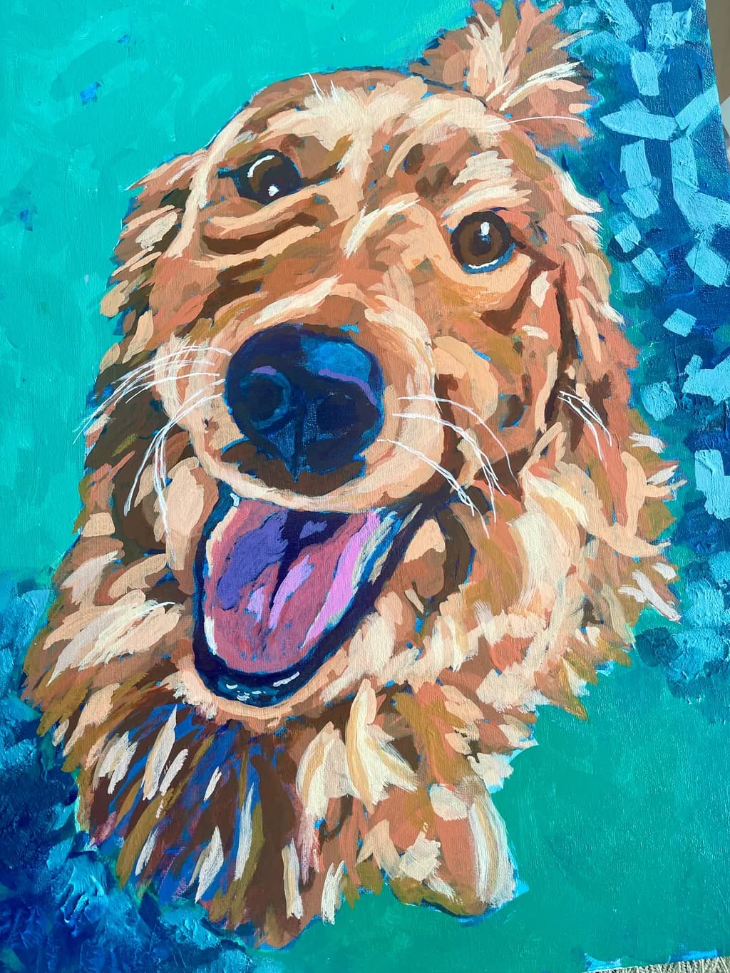 Joyful Golden Retriever