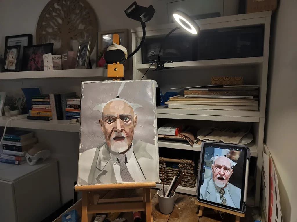 Digital Muse Portrait