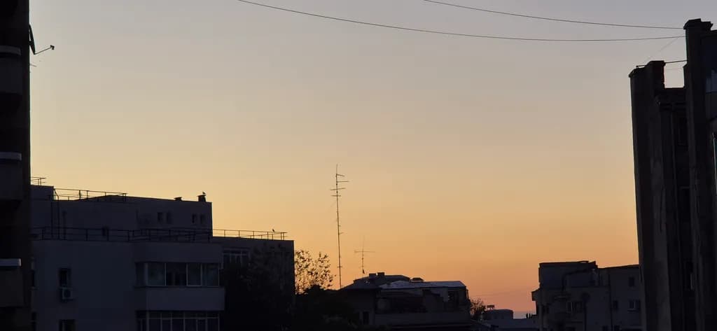 City Sunset Horizon