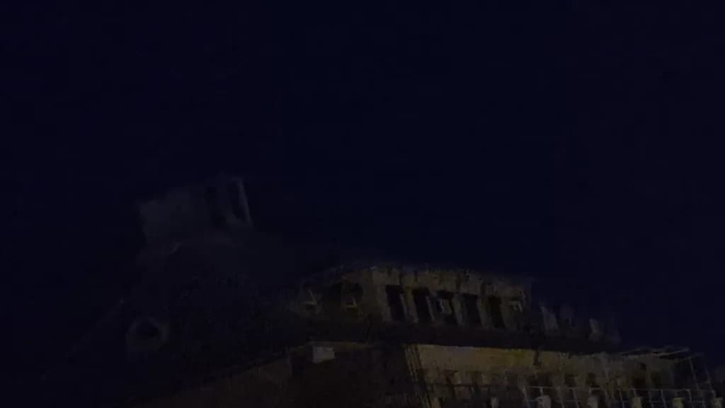 Ruins After Dark
