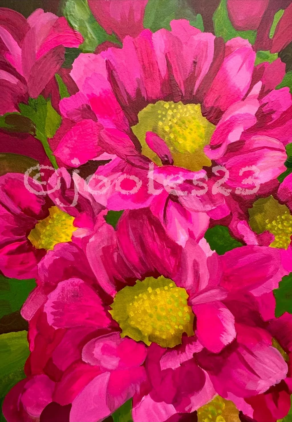 Pink Bloom Burst