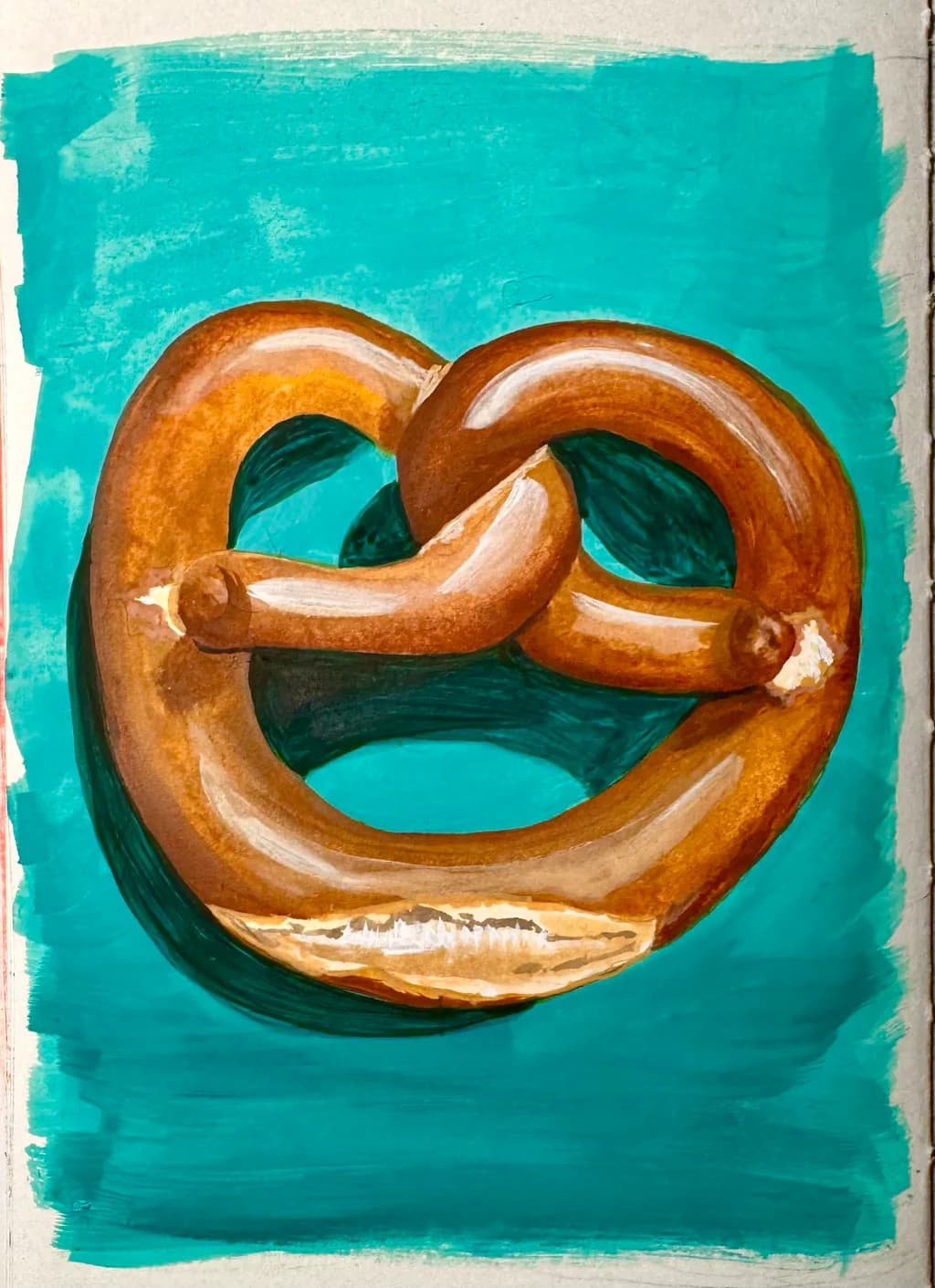 Golden Pretzel Twist