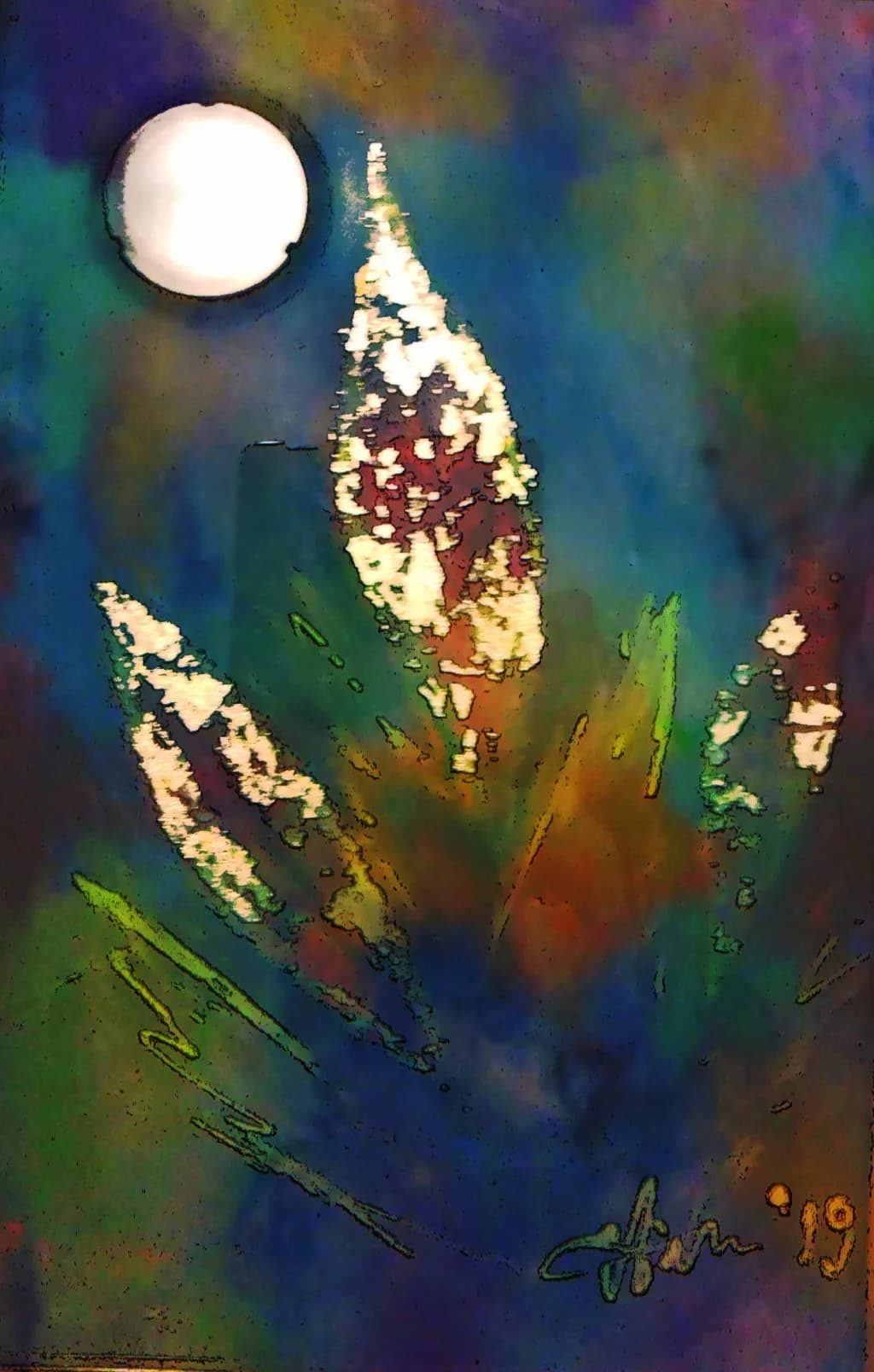 Moonlit Bloom