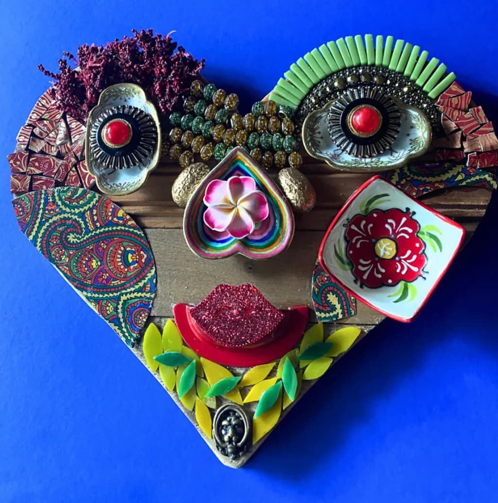 Large Heart Mosaic