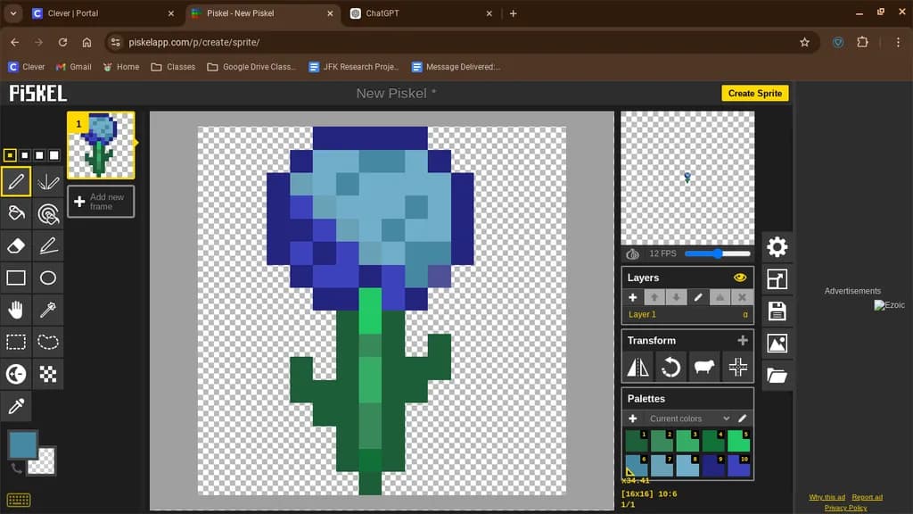 Custom Stardew Valley 'Blue Jazz'
