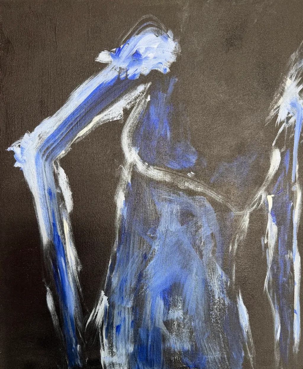 Blue Silhouette