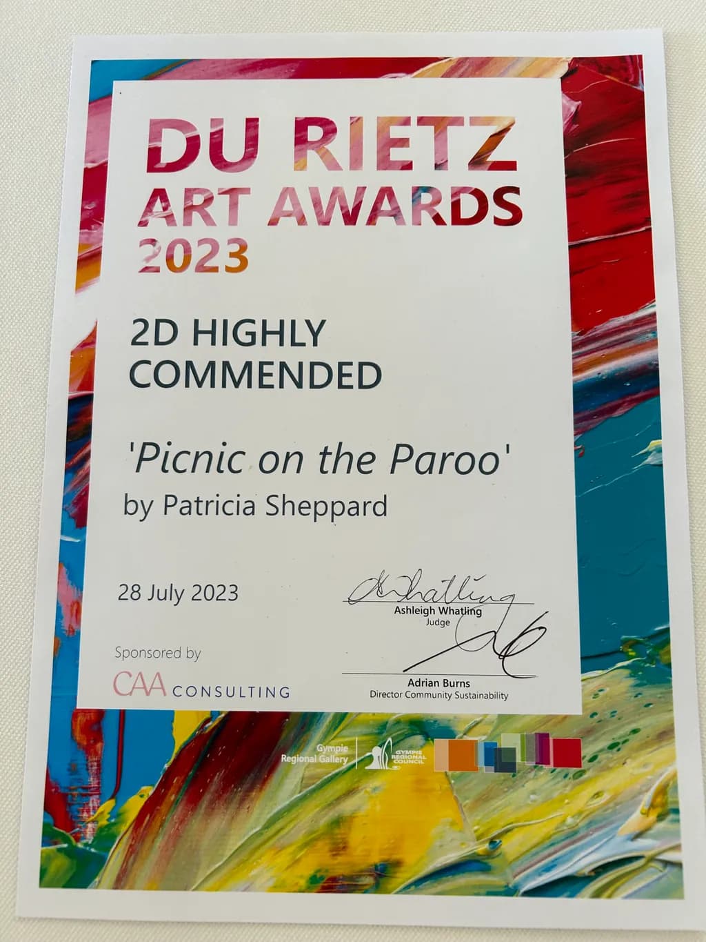 Picnic on the Paroo