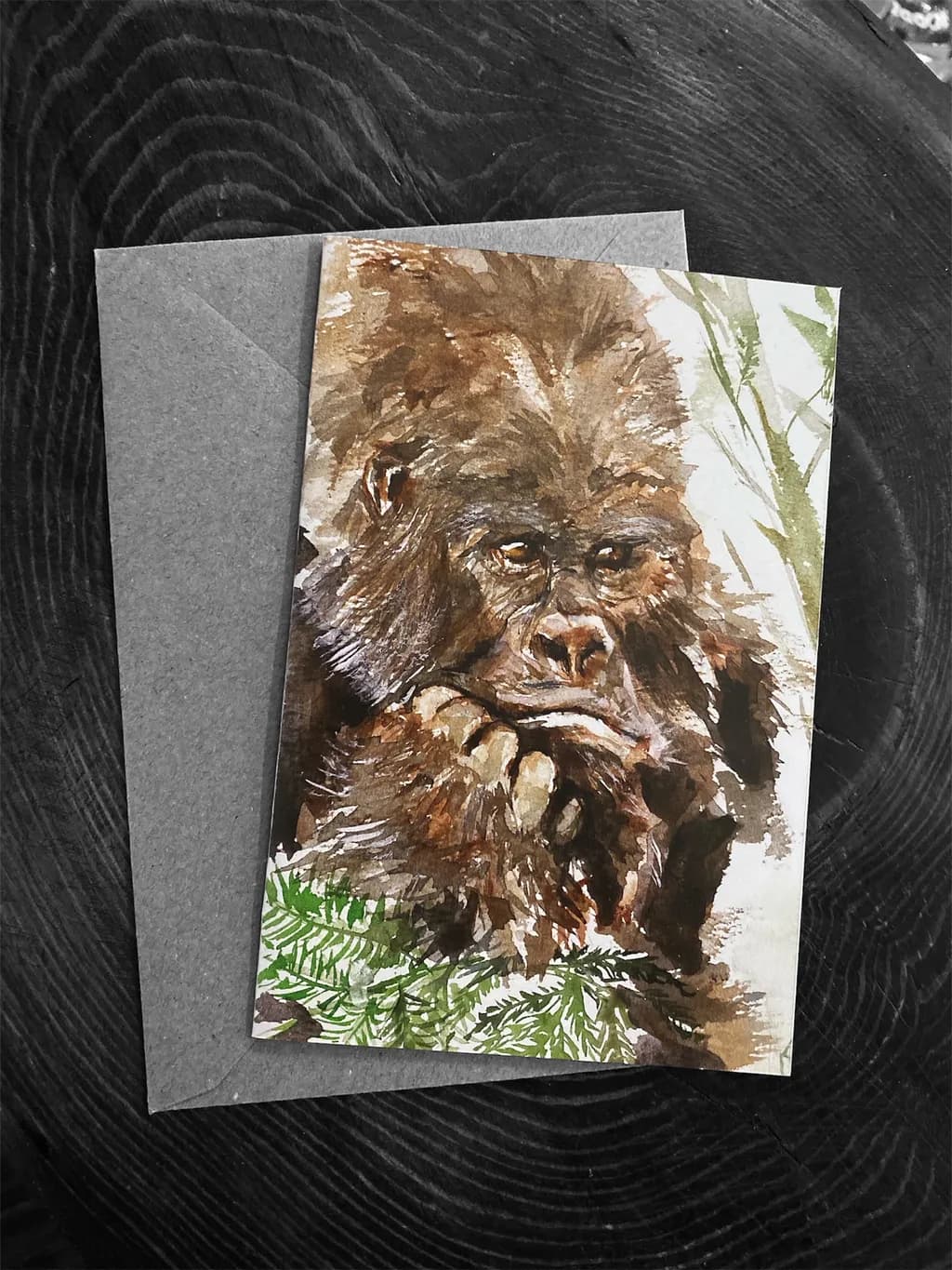 Pensive Gorilla